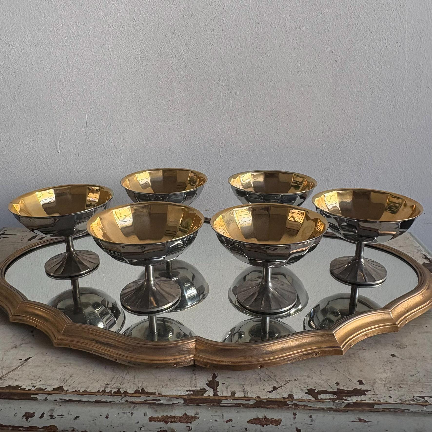Vintage Desser Cup in Silver