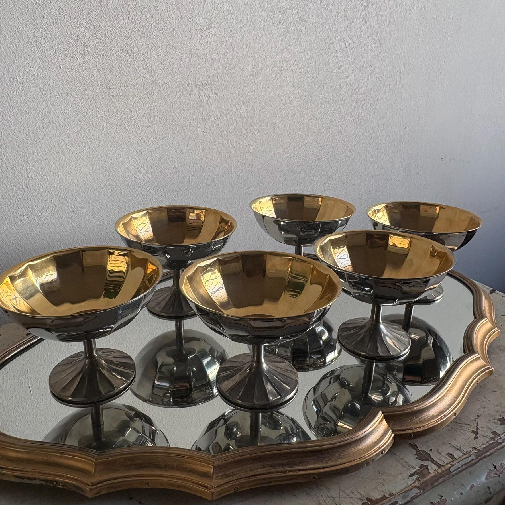 Vintage Desser Cup in Silver