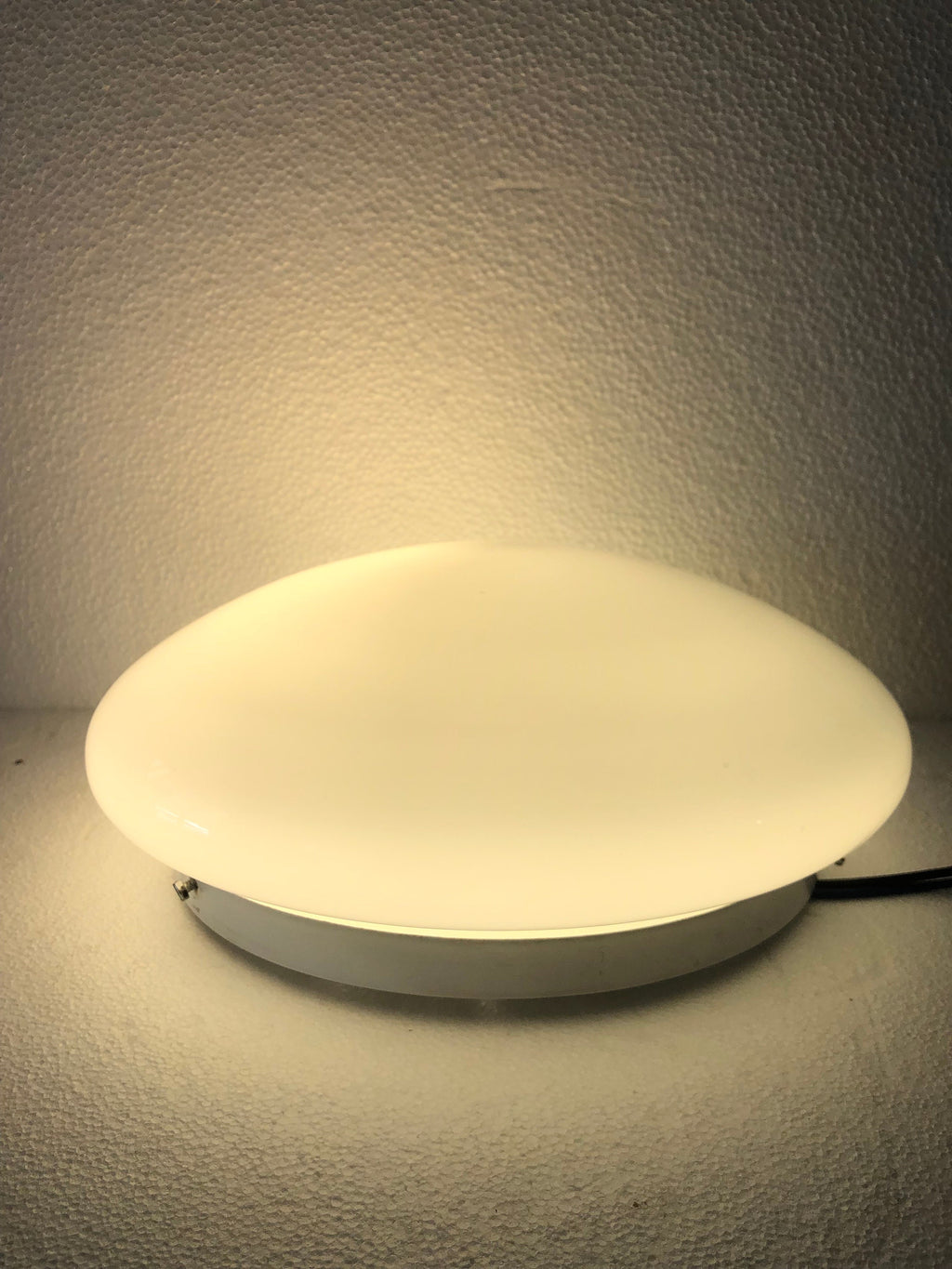 Vintage Murano Wall Sconce in White