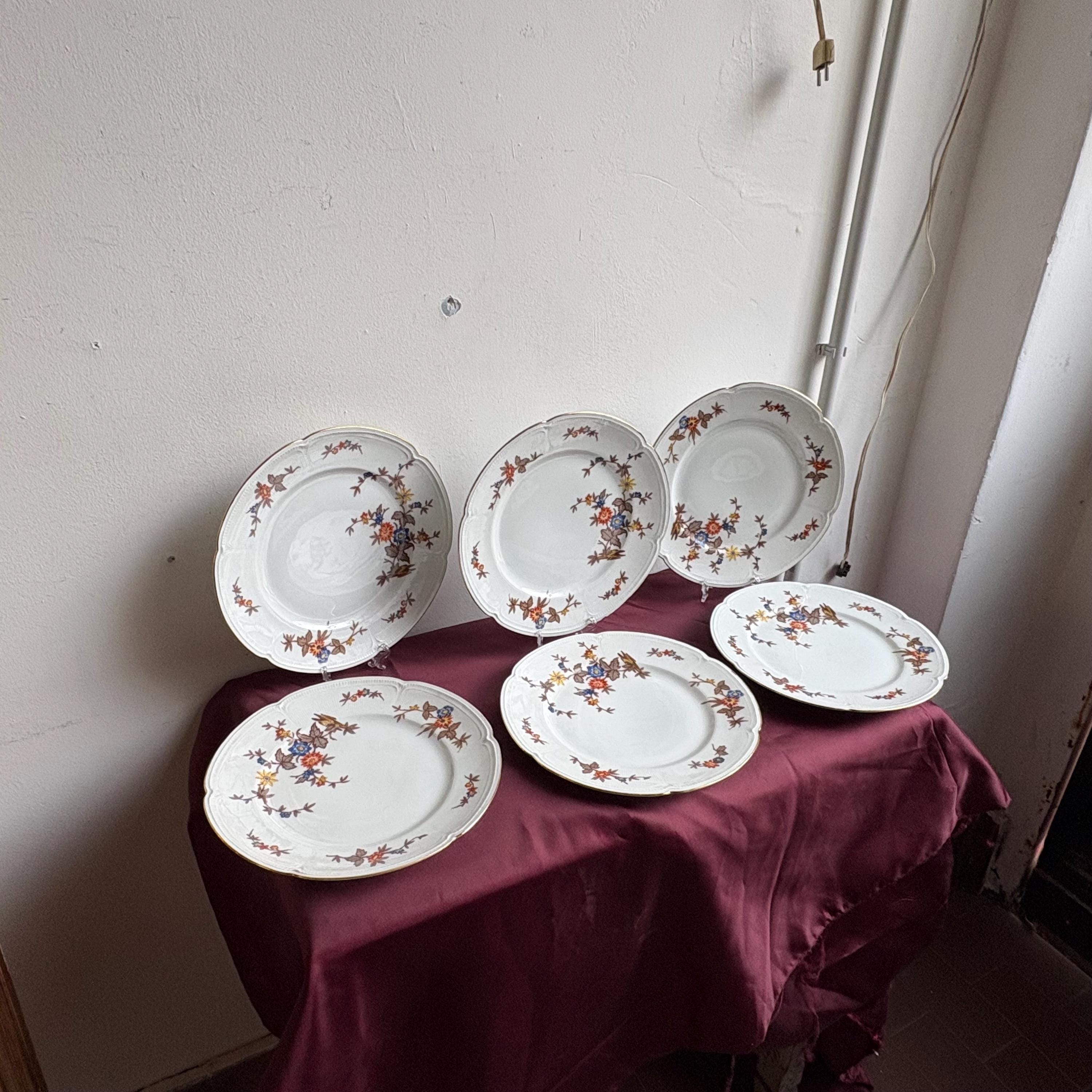 Vintage Plate Set by Richard Ginori