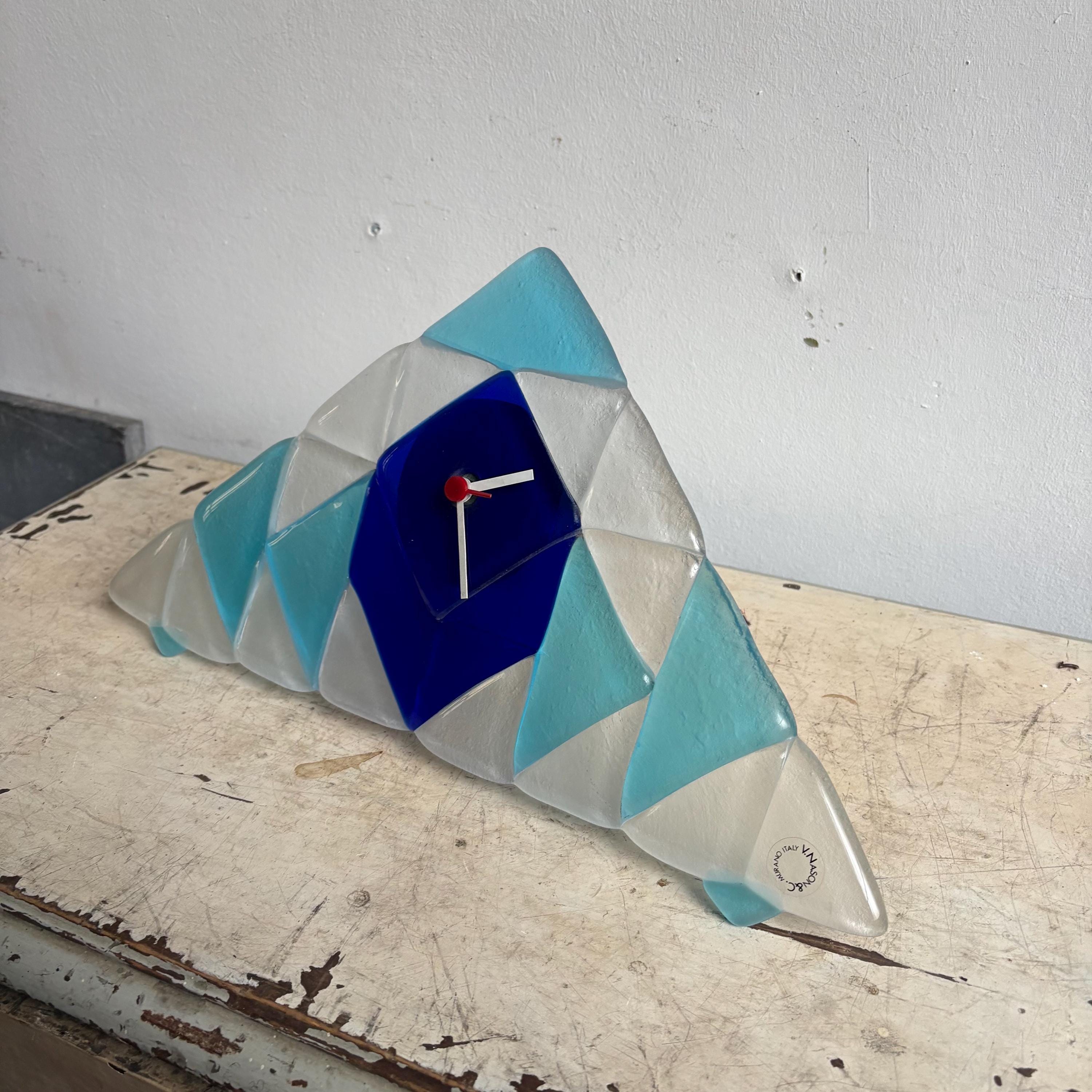 Vintage Murano Table Clock