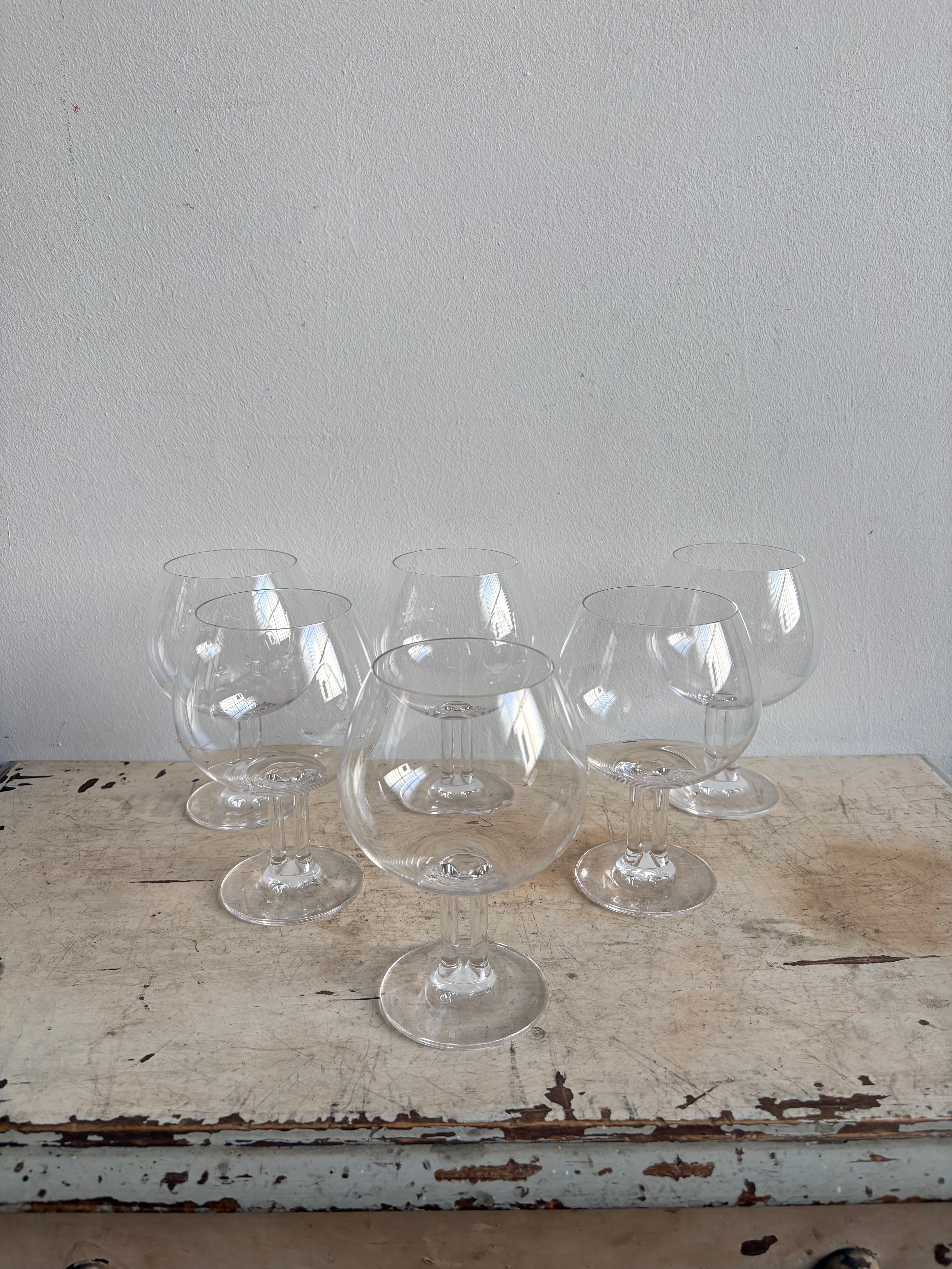 Vintage Cognac Glasses Rosenthal Studio Line