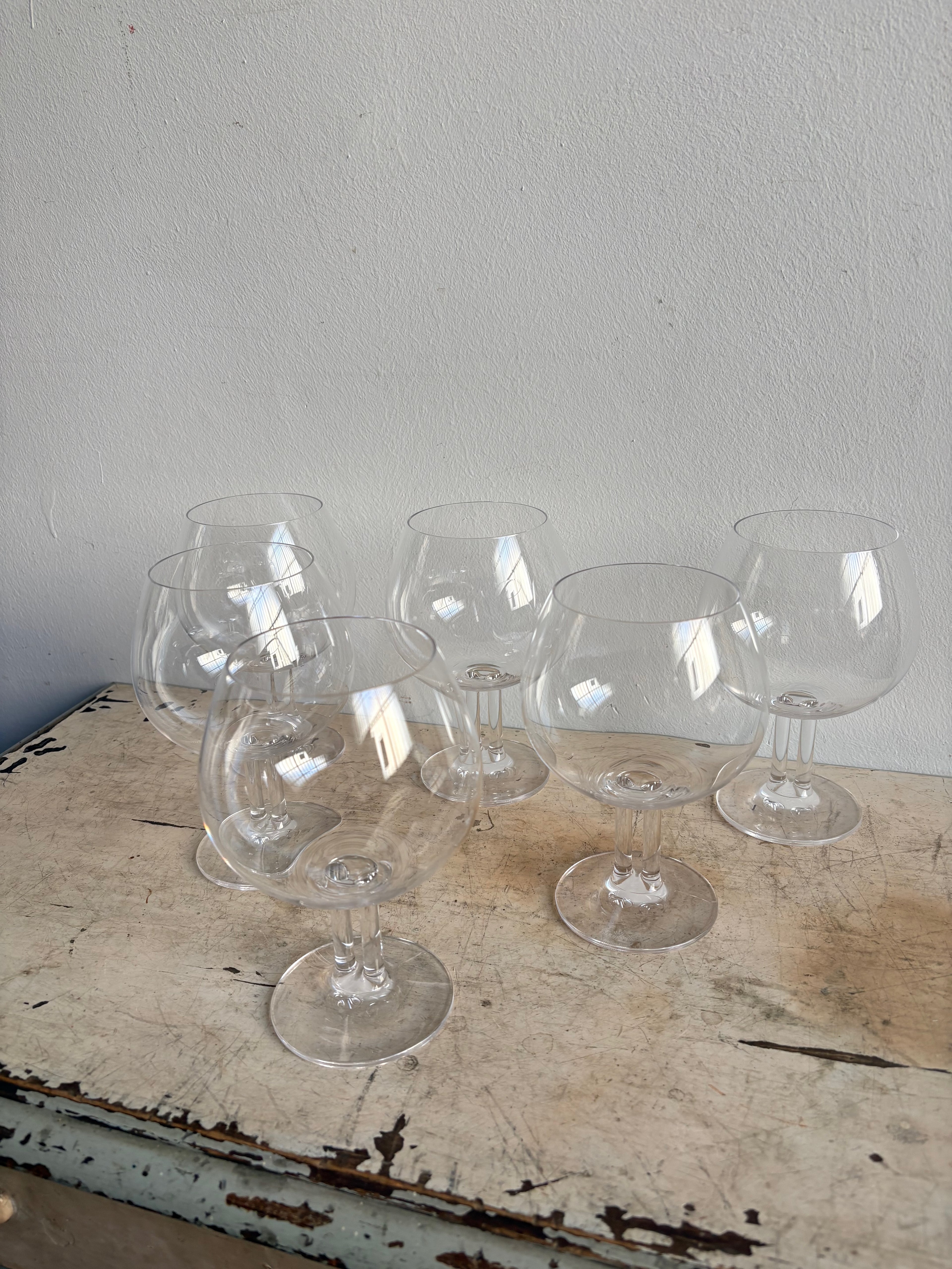 Vintage Cognac Glasses Rosenthal Studio Line