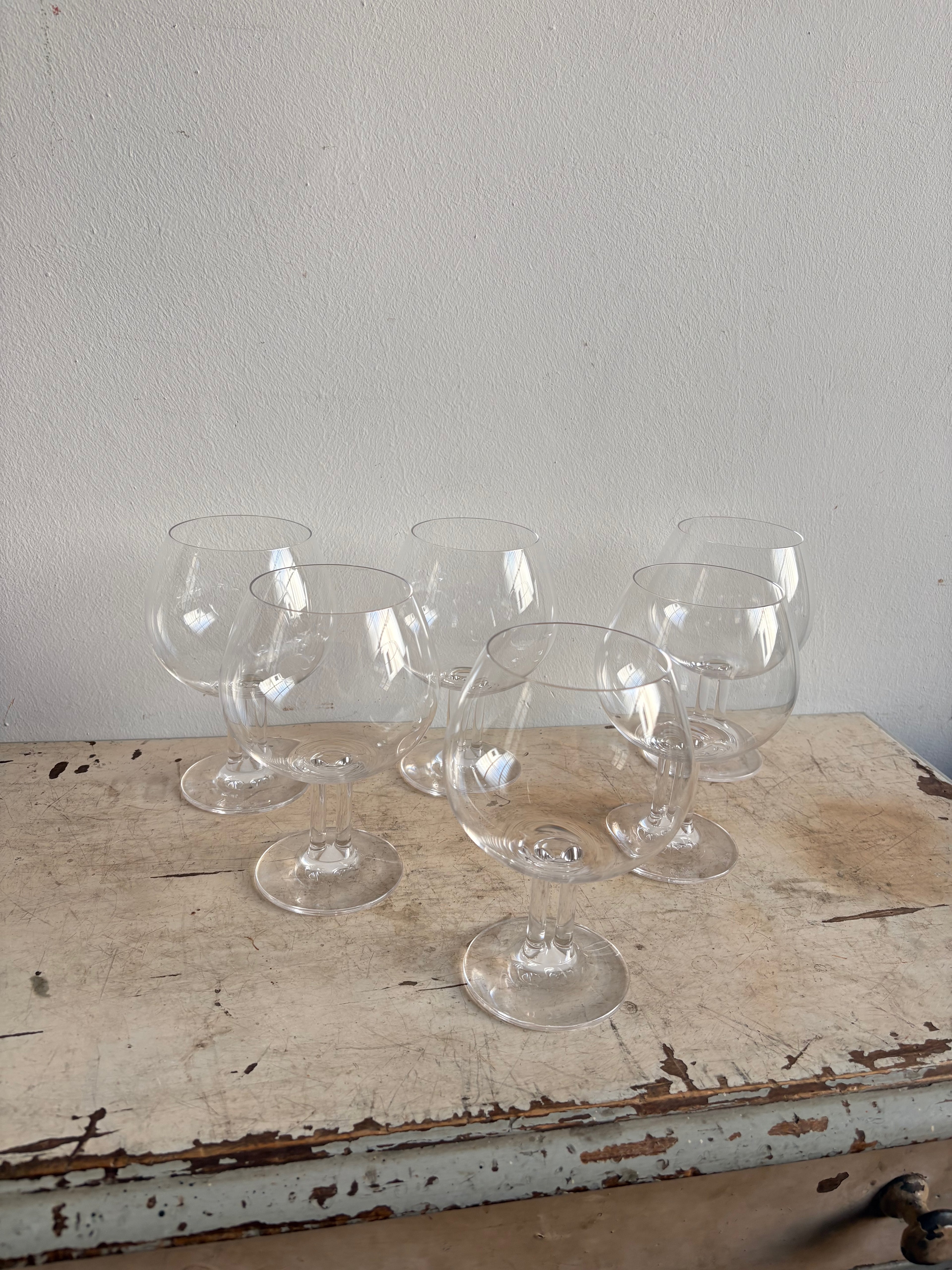 Vintage Cognac Glasses Rosenthal Studio Line