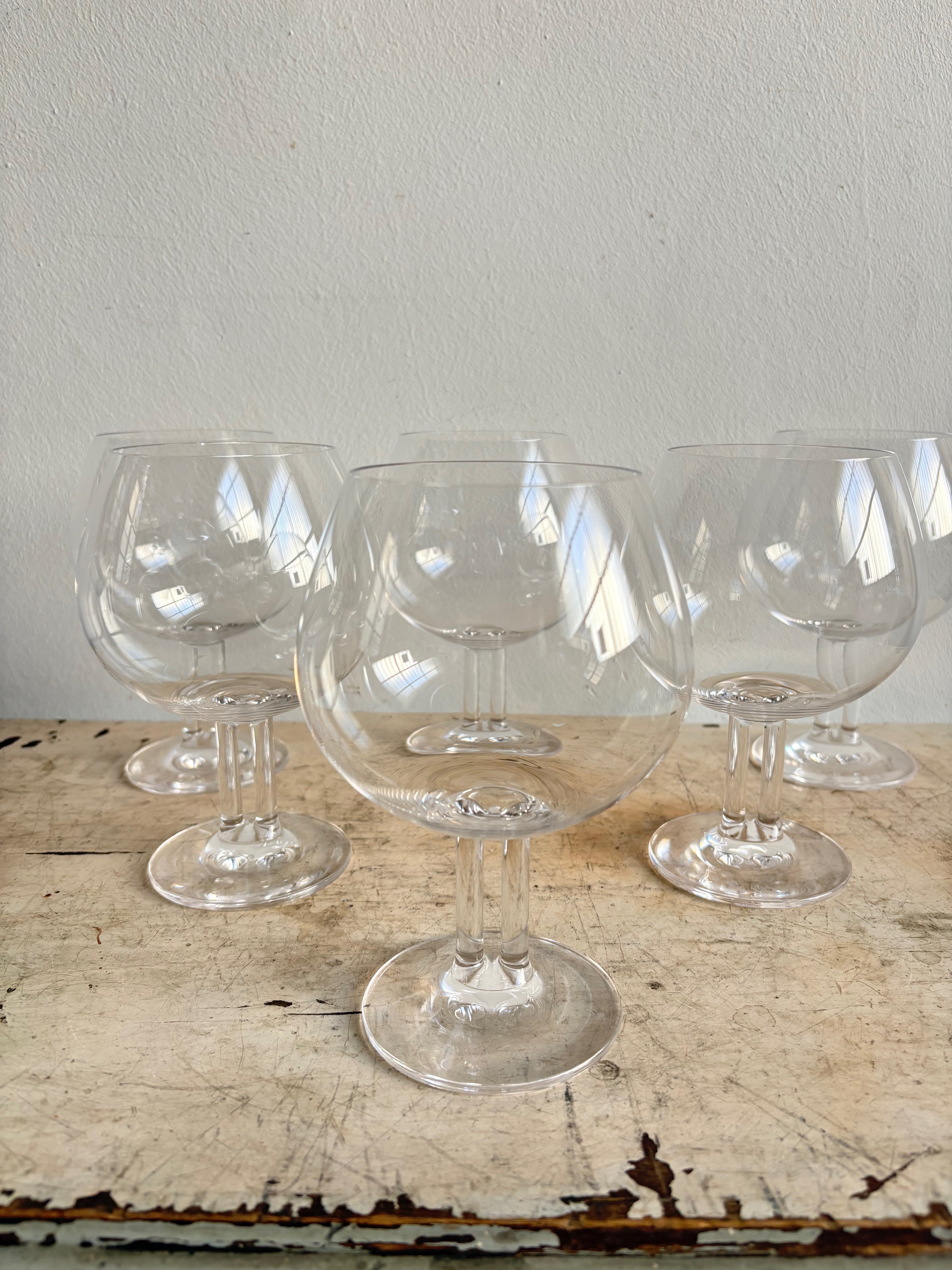 Vintage Cognac Glasses Rosenthal Studio Line