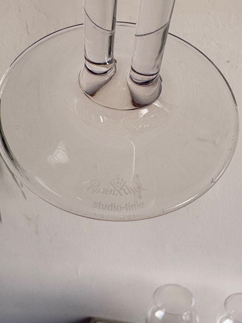 Vintage Cognac Glasses Rosenthal Studio Line