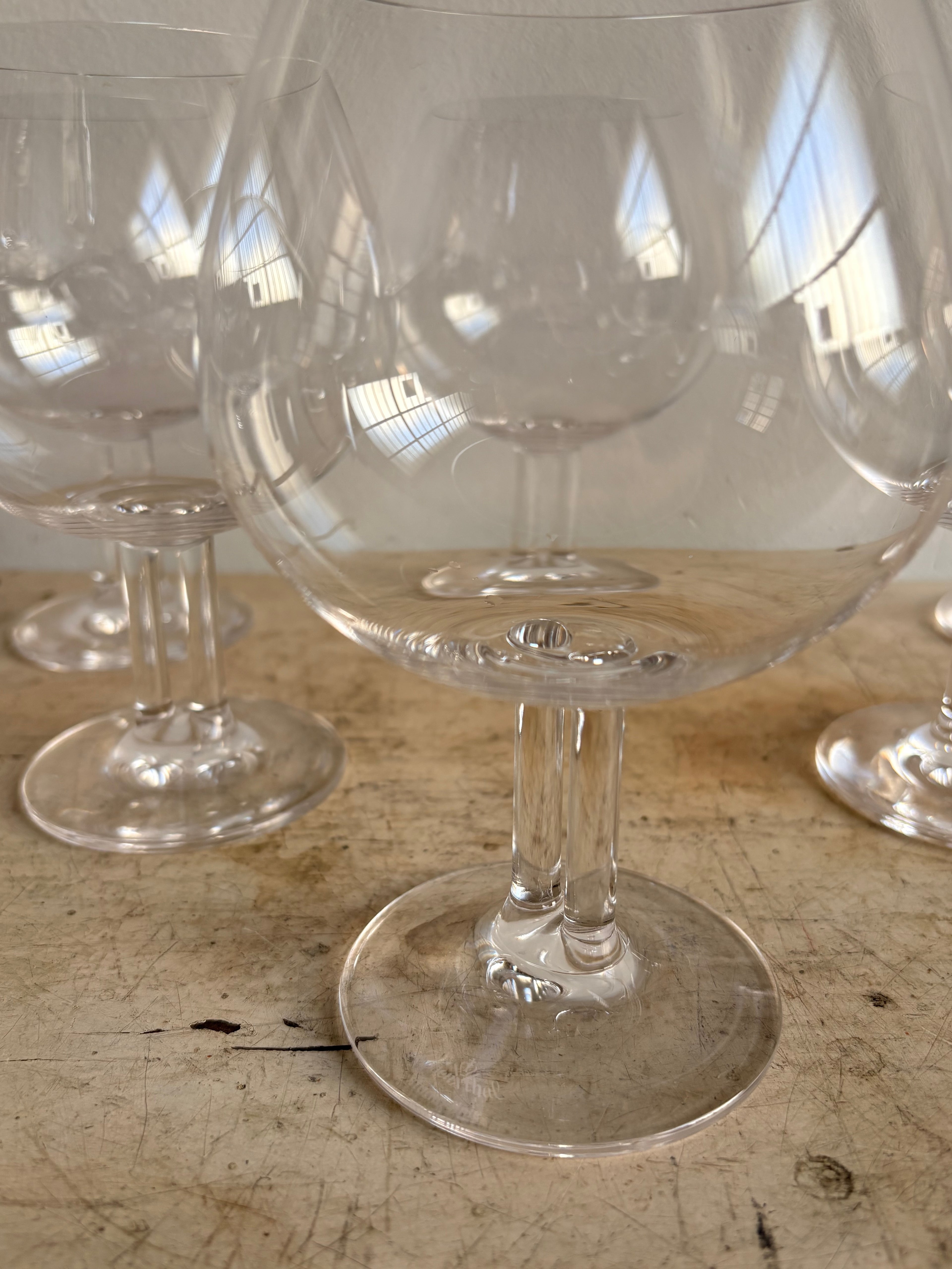 Vintage Cognac Glasses Rosenthal Studio Line