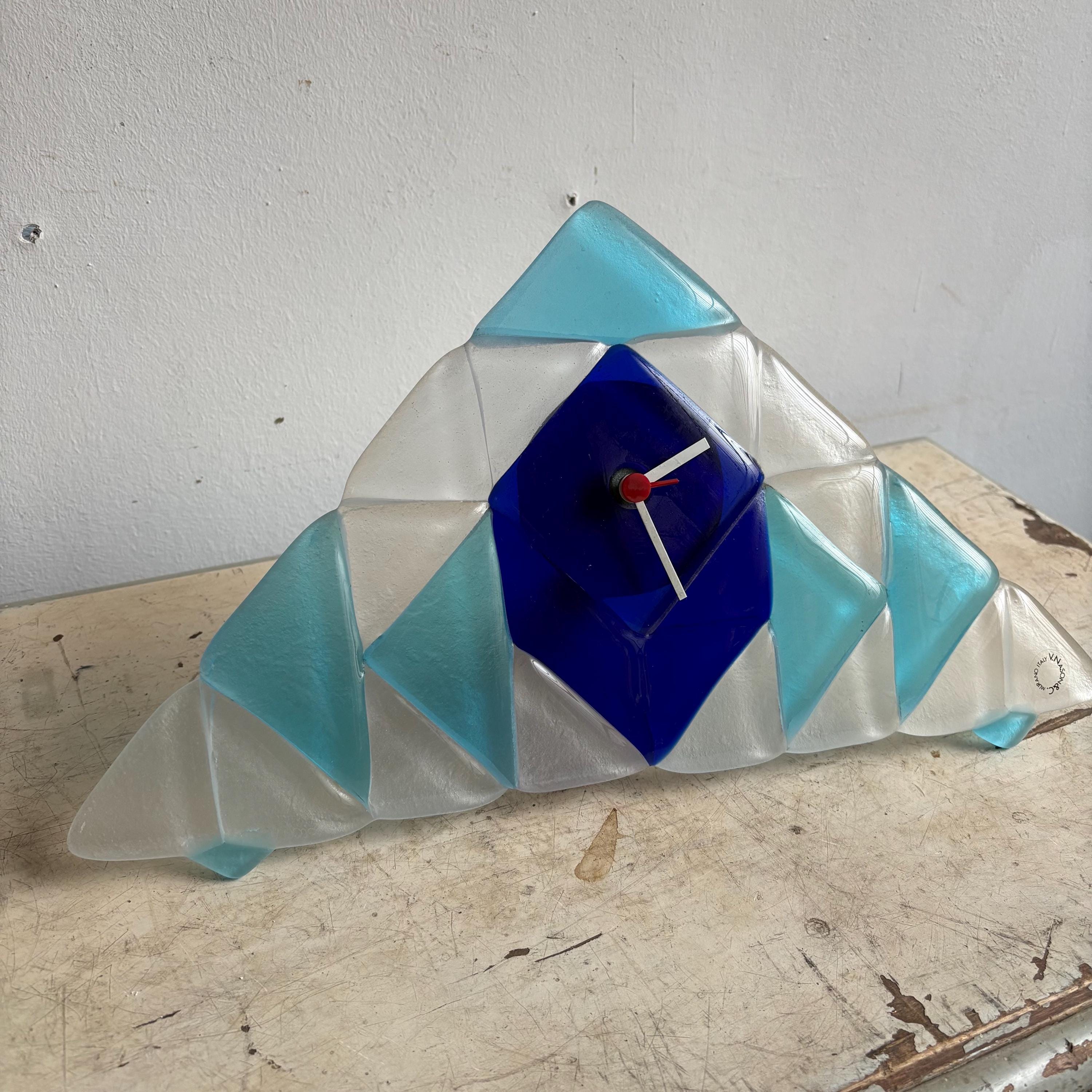 Vintage Murano Table Clock