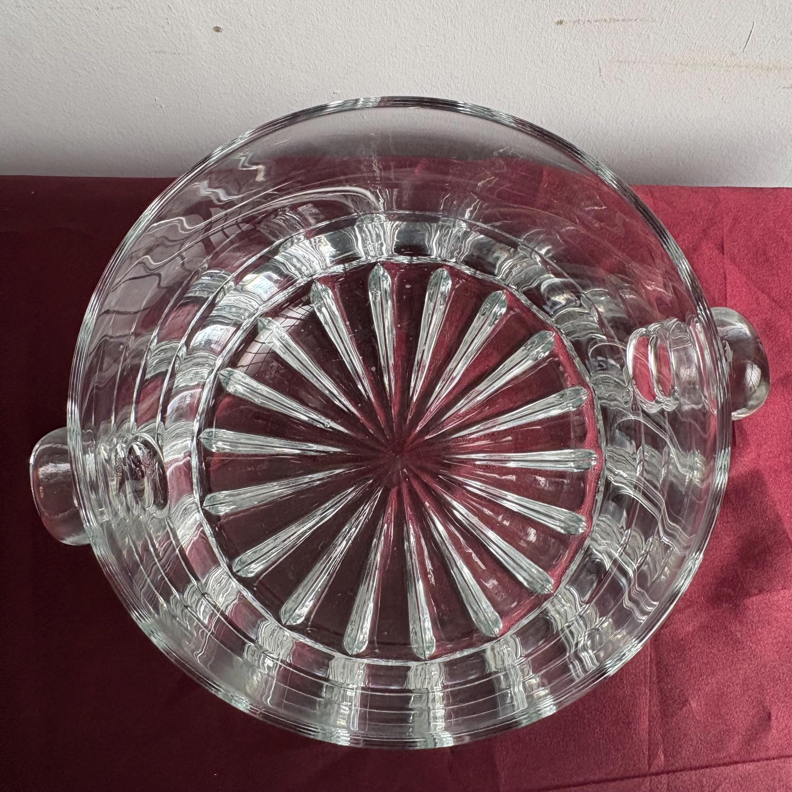 Vintage Crystal Wine Cooler