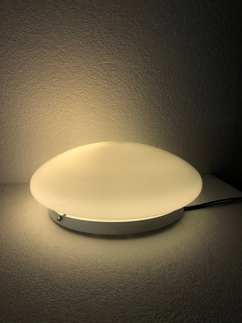 Vintage Murano Wall Sconce in White