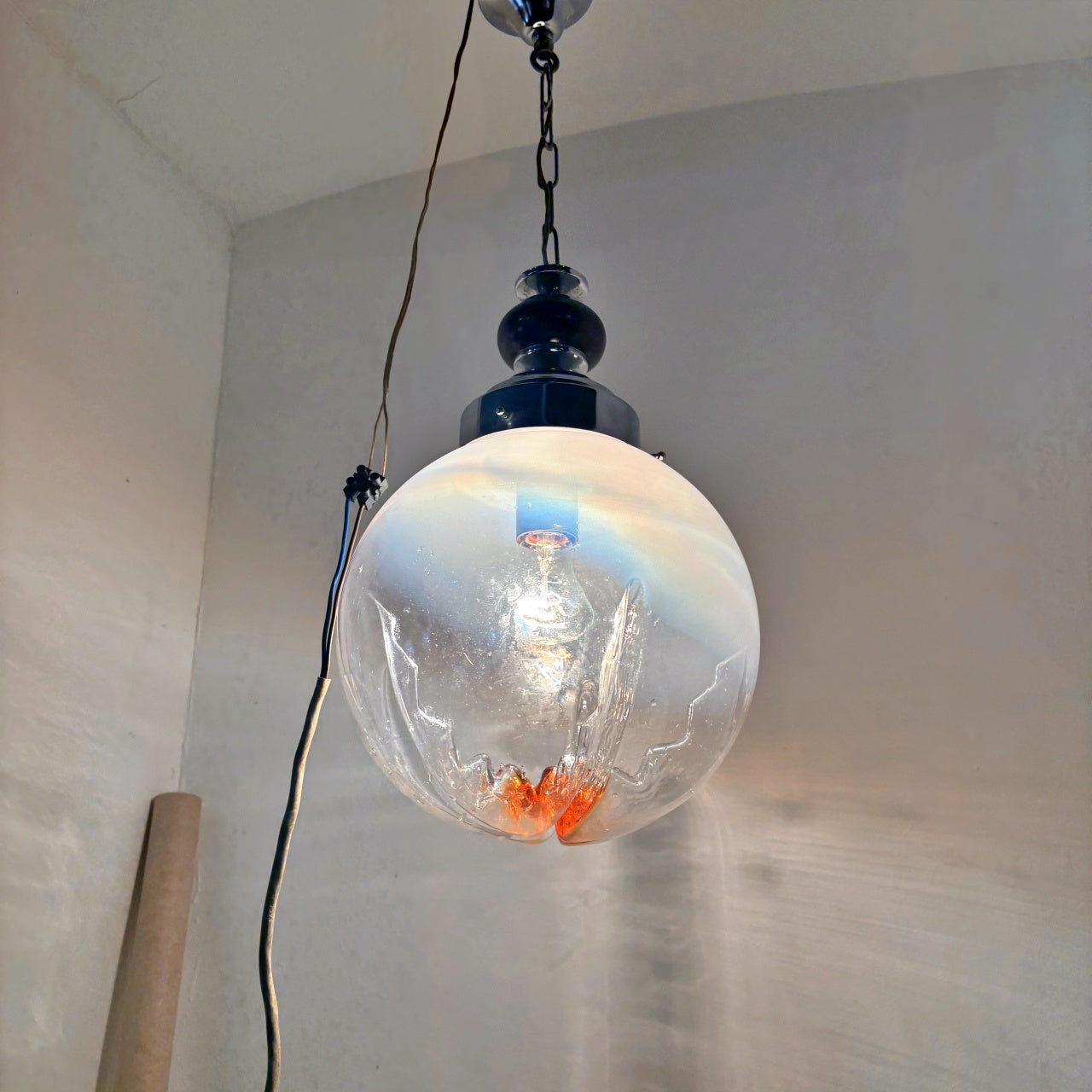 Mid Century Murano Pendant Light