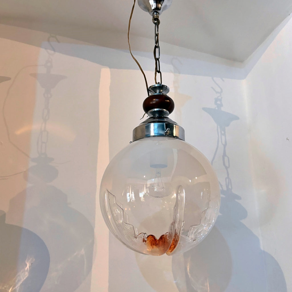 Mid Century Murano Pendant Light