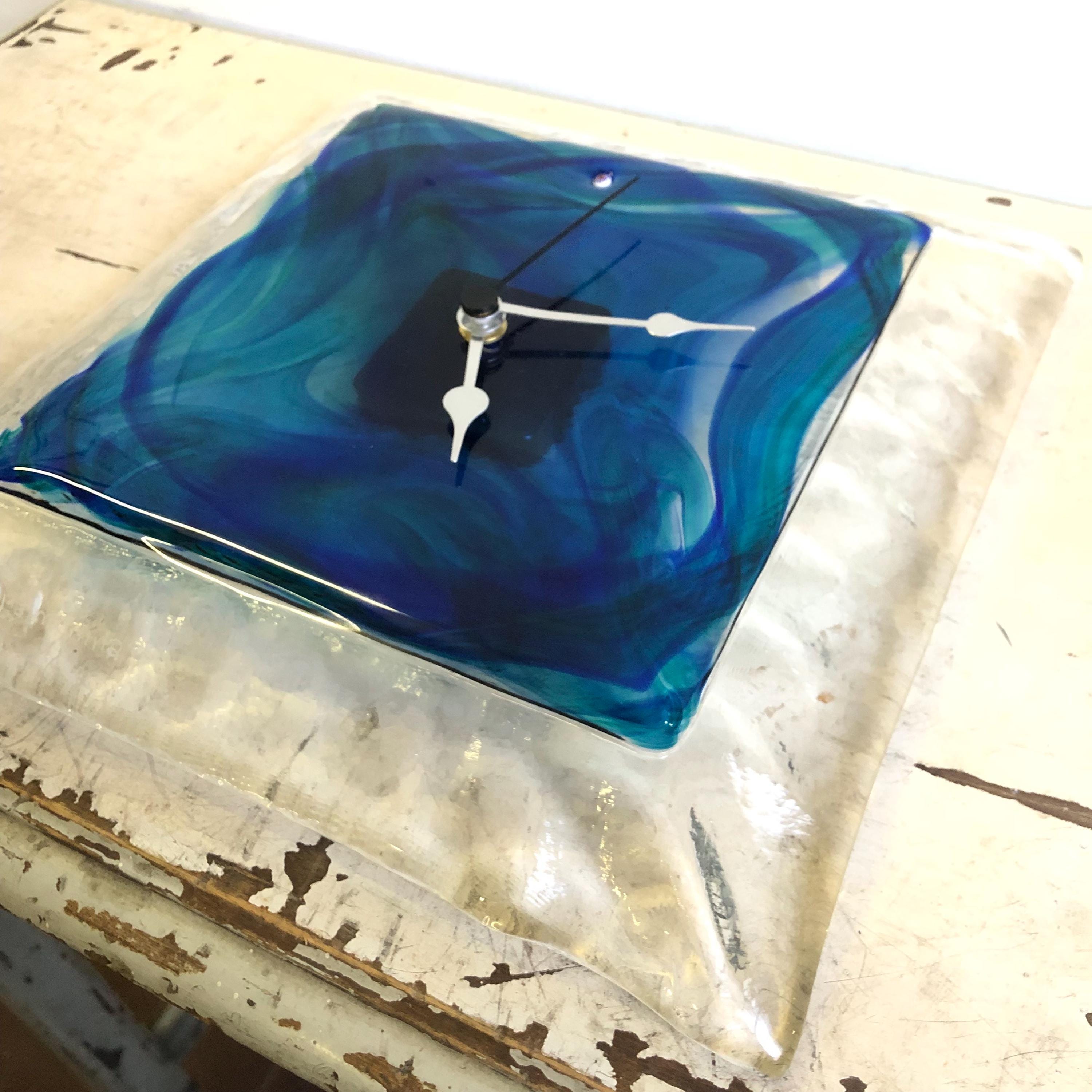 Vintage La Murrina Clock in Murano Glass