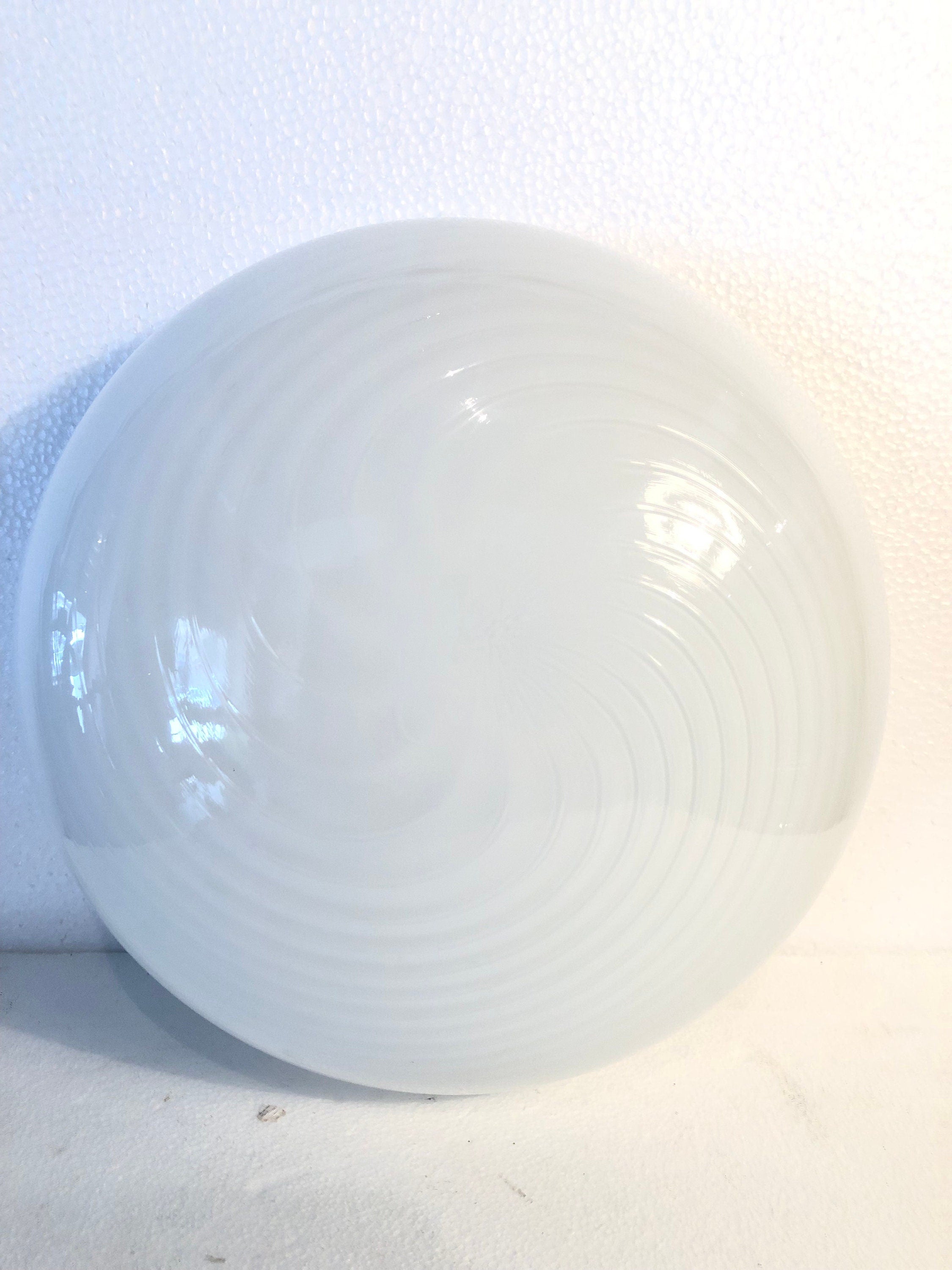 Vintage Murano Wall Sconce in White
